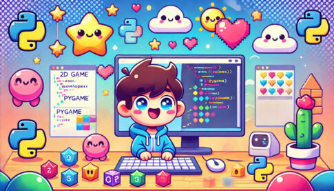 ゲーム開発初心者におすすめ！Pygameで学ぶPythonプログラミング