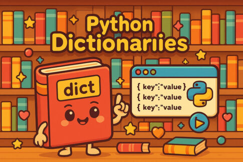 Python辞書型（dict）の使い方まとめ｜初心者でもすぐわかるサンプルコード付き