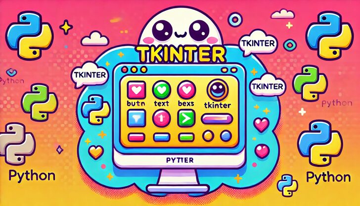 Tkinterとは？Python標準GUIモジュールの特徴と使い方